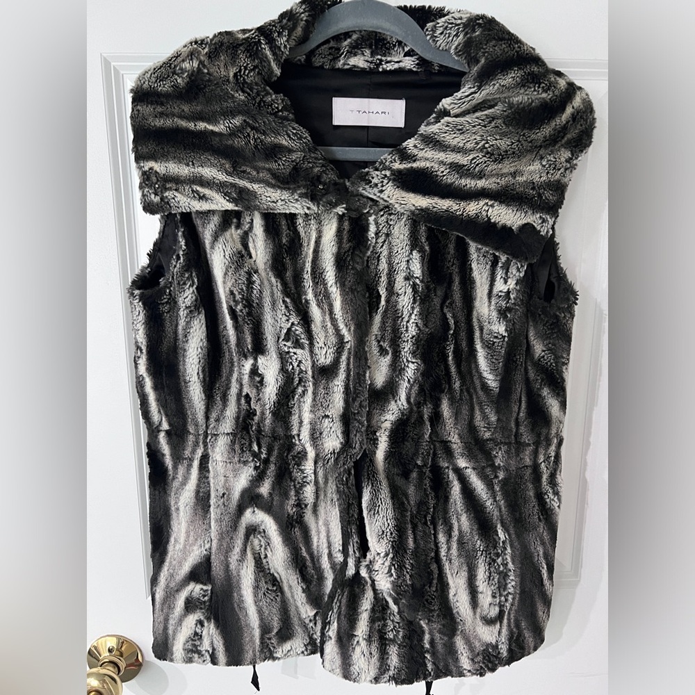 FAUX Tahari Vest